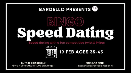 Speed ​​Dating: 19 Feb 2025 Ages 35-45